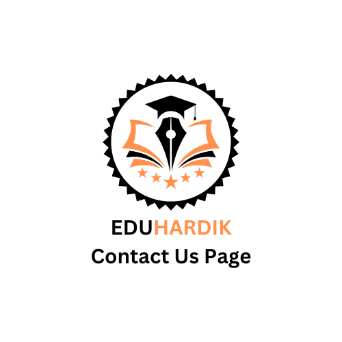 Contact Us Page of eduhardik.com